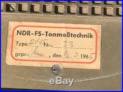 Telefunken CV692 / V69 NDR broadcast tube amplifier vintage 1950ies