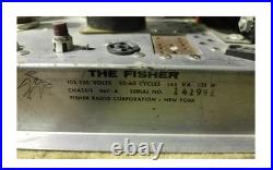 The Fisher 460A Vintage Stereo Tube Amp Parts
