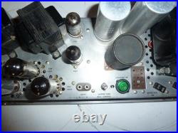 The Fisher 460A Vintage Stereo Tube Amp Restored, Working and Tested with Tubes