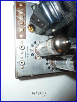 The Fisher 460A Vintage Stereo Tube Amp Restored, Working and Tested with Tubes