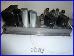 The Fisher 460A Vintage Stereo Tube Amp Restored, Working and Tested with Tubes