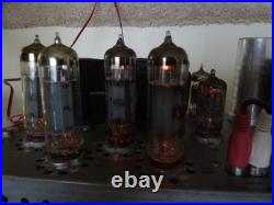 The Fisher 460A Vintage Stereo Tube Amp Restored, Working and Tested with Tubes