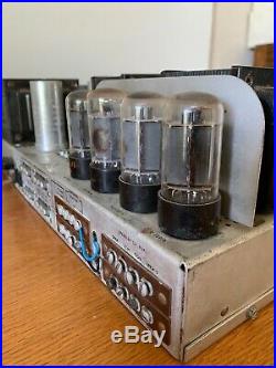The Fisher 500C Vintage Tube Amplifier Receiver AMP