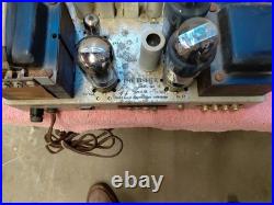 The Fisher Model 500 Tube Amplifier Receiver Amp Rare
