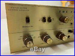 The Fisher X-101-b Vintage Integrated Stereo Tube Amplifier Defect Used