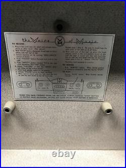 The Voice Of Music 166-A Extension Speaker POWERS ON UNTESTED VINTAGE