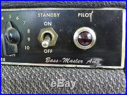 Traynor YBA-1 Bassmaster Tube Rectified Guitar Amplifier Amp 1965 Vintage