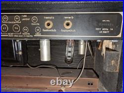 Traynor YRA-1 Reverb Master Tube Guitar Amplifier Head Amp Vintage Rebuilt