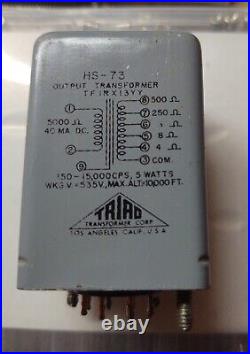 Triad HS-73 single ended output transformer for Tube Amplifier Amp