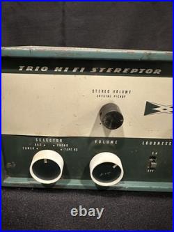 Trio S-45 Hi-Fi Tube Stereo Amplifier Vintage Japan Estate Untested