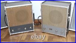 Two Ampex A692 (2012) Vtg. 6V6GT 12AU7 5687 Tube Amplifiers with JBL speaker