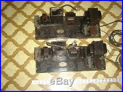 Two Vintage 1928 Tube Amplifier Western Electric Era Uses Pp 250 Triode Outputs