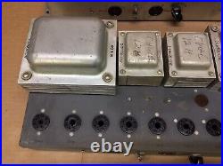 Two Vintage Hammond Type HR 1A / AO-2632-1 2A3 Quad Tube Amplifier Field Coil EM