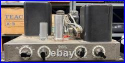 UNTESTED Heathkit Model A-9 Vintage Tube Amplifier PARTS/REPAIR PLEASE READ
