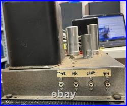 UNTESTED Heathkit Model A-9 Vintage Tube Amplifier PARTS/REPAIR PLEASE READ