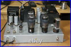 USED 1960's vintage RCA Conn stereo tube amplifier, NOT INCLUDING ALL TUBES