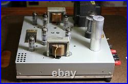 USED vintage zenith stereo tube amplifier model 7K31 INCLUDING TUBES