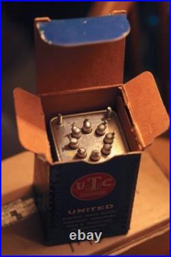 UTC H-80 Power Transformer, For Tube Audio Amp Blocks, Vintage New Old Stock