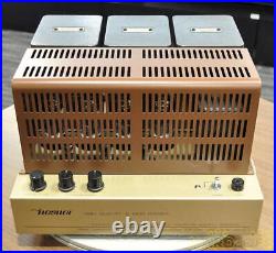 Uesugi Bros-16 Power Amplifier Bulbous Vintage Tube Amps From Japan Used Rank A