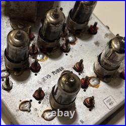 Underwriters Laboratories Vintage 6EV5 Tube Amplifier, SPRAGUE TVL-2462, GE Tube