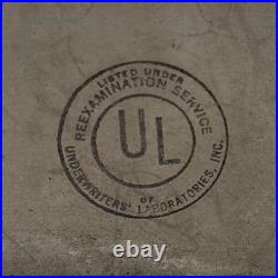 Underwriters Laboratories Vintage 6EV5 Tube Amplifier, SPRAGUE TVL-2462, GE Tube