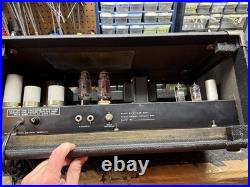 Univox U-1246 Vintage Tube Bass Amp Amplifier Head