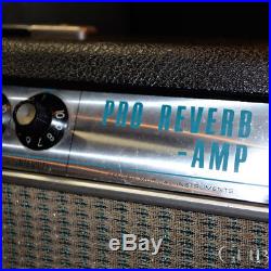 Used Fender Vintage 68' Pro Reverb all Tube Guitar Amp 68'PROREVERB