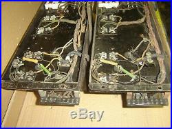 VINTAGE 1928 WESTERN ELECTRIC ERA 250 TRIODE OUTPUTS AMP uses two 281 rectifiers