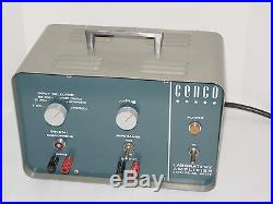 VINTAGE 1960s CENCO 4 TUBE AMP/AMPLIFIER! PORTABLE 10LB! WORKS! NICE SHAPE! USA