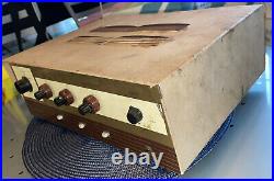VINTAGE 1960s LAFAYETTE STEREO 236A 9 TUBE AMPLIFIER
