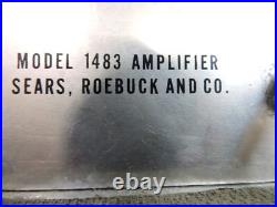 VINTAGE 1960s SILVERTONE SEARS 15 1483 C15 JENSENS Tube Amplifier DanElectro