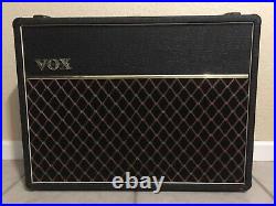 VINTAGE 1990 Vox AC30-6TB grey-panel 2x12 tube combo amp amplifier EXCELLENT