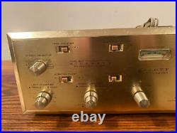VINTAGE 340 HH SCOTT STEREO TUBE AMP RECEIVER Serviced Works Great