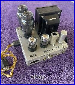 VINTAGE 6L6G 6SN7GTA- 12AX7 PROJECT tube Amplifier Parts/Repair DIY Guitar