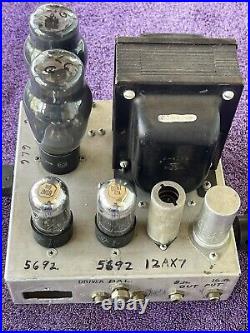 VINTAGE 6L6G 6SN7GTA- 12AX7 PROJECT tube Amplifier Parts/Repair DIY Guitar