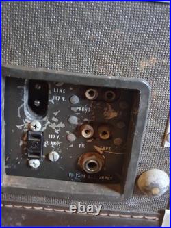 VINTAGE Ampex TUBE Speaker Amplifier Model A-692 POWERS UP