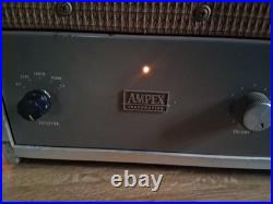 VINTAGE Ampex TUBE Speaker Amplifier Model A-692 POWERS UP
