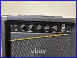 VINTAGE Gorilla GG-25 Guitar Amplifier Amp The TUBE CRUNCHER 50W Black Works