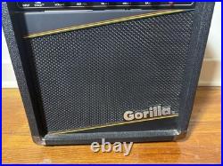 VINTAGE Gorilla GG-25 Guitar Amplifier Amp The TUBE CRUNCHER 50W Black Works