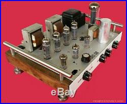 VINTAGE MAGNAVOX 9302 TUBE AMP, RESTORED & FULLY INTEGRATED With PREAMP INSTALLED
