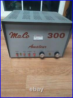 VINTAGE Maco 300 Tube Amplifier. Very Nice Example. Estimated Low Hour Amp! RARE