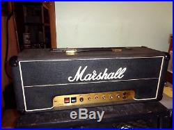 VINTAGE Marshall JMP MK 2 Master Model 100W MKII Guitar Tube Amp Head Amplifier