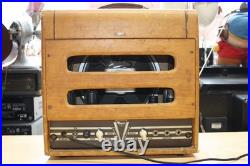 VINTAGE NATIONAL VALCO CHICAGO 51 TUBE GUITAR AMPLIFIER NICE! Video