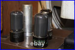 VINTAGE NATIONAL VALCO CHICAGO 51 TUBE GUITAR AMPLIFIER NICE! Video