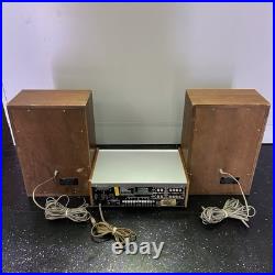 VINTAGE SCOTT STEREO AMPLIFIER 235S With Speakers Working Tested