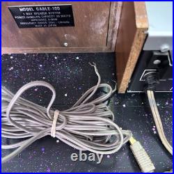 VINTAGE SCOTT STEREO AMPLIFIER 235S With Speakers Working Tested