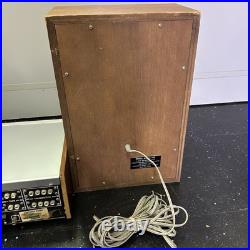 VINTAGE SCOTT STEREO AMPLIFIER 235S With Speakers Working Tested