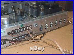 VINTAGE Scott Type 299-A STEREOMASTER Integrated Tube Stereo Amplifier Amp 40W