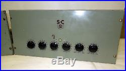VINTAGE Stromberg Carlson AU-57 6L6 Tube Amps Mic Amplifiers Preamplifier Preamp