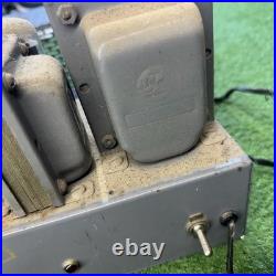 VINTAGE VERY RARE UTC MLF500 Linear Tube Amplifier 1950's WOW! Metal UNTESTED